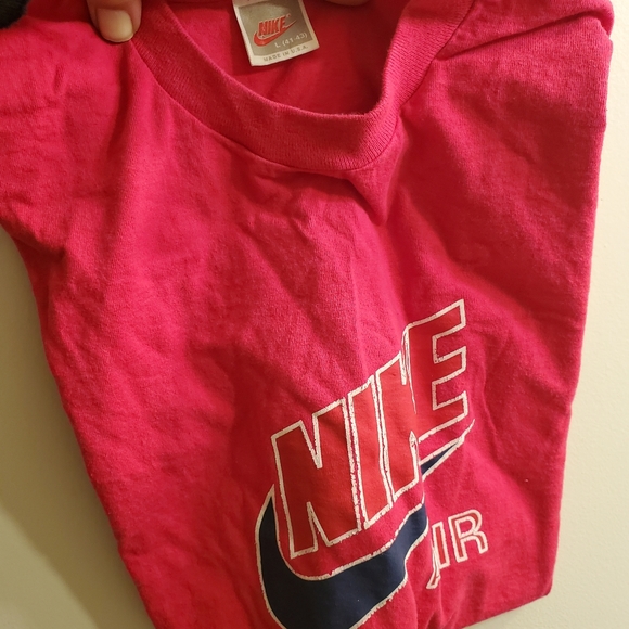Vintage 80s 90s y2k Nike t-shirt pink large - Picture 6 of 6